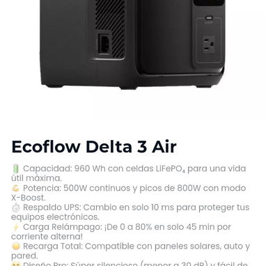 Ecoflows y Baterías - Img 122673605