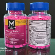 Benadrilina 600 tabletas Difenidramina pomo grande - Img 56887775