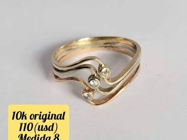 Hermosas prendas de oro algunos anillos son criollos pero super bonitos lo demás es todo original - Img 65492435