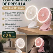 Ventiladores de Presilla. Domicilio Incluido - Img 57118077