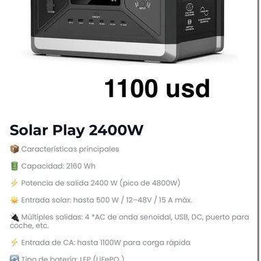 Inversores y estaciones de energía - 2/4