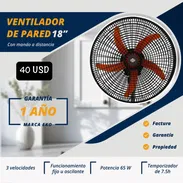 💨 VENTILADOR DE PARED 🔴 EKO 🆗 18 PULGADAS 💲 40 USD - Img 51935792