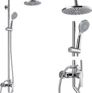 Mezcladora de ducha , lavamanos fregadero sobre encimera y empotrado a la pared , ducha para bańo pila grifo - Img 45214115