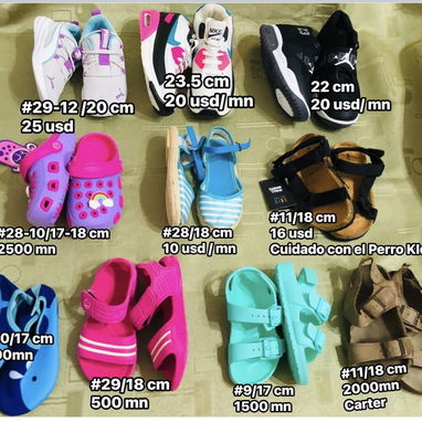 Tenis niña y niños 20 usd/ mn - Img 105677724