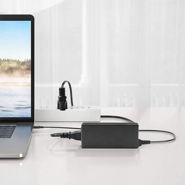 Cargador para portátil de reemplazo para computadora portátil HP 45W Adaptador de alimentación de punta azul inteligente - Img 118435271