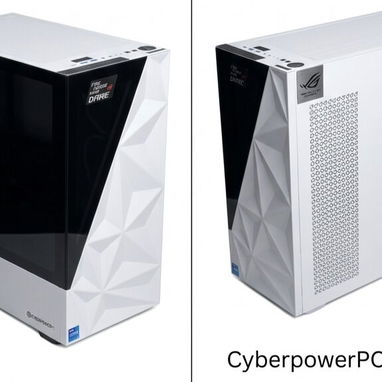 Chasis Blanco CyberpowerPC series C compatible con ATX/MATX/ITX. 4 fanes ARGB preinstalados. Exclusivo❗❗ - Img 123363164