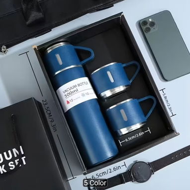 Termo para frío y caliente con 3 tazas - 2/3