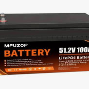🔋Bateria LifePO4 🔋 5KWH, 51.2V, 100Ah. Hasta 6000 ciclos de Carga. - Img 56648482