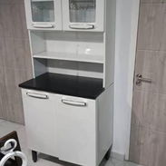 Alacena con estante y meseta, estante doble enterizo y triple enteriza todo para cocinas comunícate con Pedro - Img 52598112