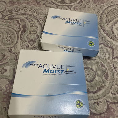 👁️ Lentes de Contacto Originales 1-Day Acuvue Moist (-3.50) - Img 125114137
