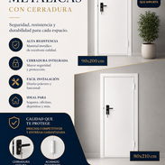 Puertas metálicas con cerradura - Img 55841595