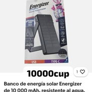 Powerbank Solar Energizer de 10000mAh - Img 55563243