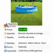 Piscina Intex 5620 litros - Img 54233976
