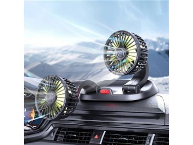 ⭕️ Ventilador Carro Ventilador USB Auto NUEVO ✅ Ventilador Carros Aire Acondicionado Carro Gama Alta - Img 57166142