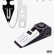 Alarma para puertas tope cuña portátil con Sirena 120 db. - Img 58311767