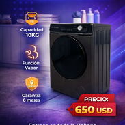 LAVADORA SECADORA AL VAPOR 10KG MILEXUS - Img 53014112
