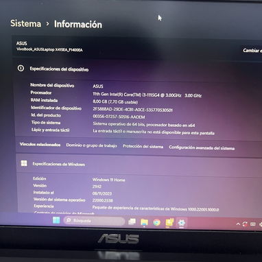 Laptop Asus Vivobook - Img 115020019