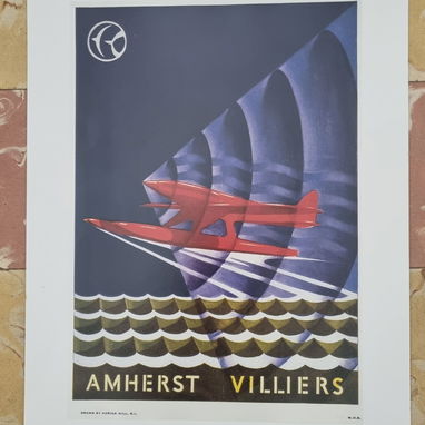Carteles sobre aviación (rebaja por la compra de los tres) - 3/4
