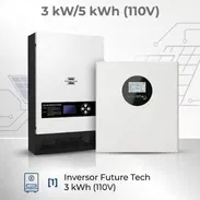 Kit de Inversor 3 kW 110v con Batería de 5 kW 51 v y 100 ah NUEVO EN CAJA - Img 57173473