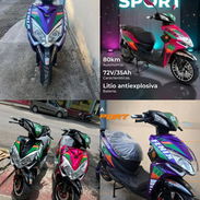 🏍️*MOTO ELECTRICA FENIX SPORT*🏍️  *⚙️ CARACTERÍSTICAS*  • Motor: 2000 W • Voltaje: 72 V • Batería: 35 Ah • 🔋 Autonomí - Img 55820723