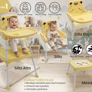 De todo para bebe. Silla para bebe - Img 122358726