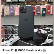 📱 iPhone 15 – 128GB   Libre de fábrica 🏭 | Batería 🔋 88% ✅ Cámara trasera reemplazada por original 💵 Precio: 420 USD - Img 57387662