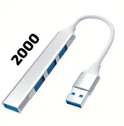 Extensión USB 3.0 (4 puertos) le da corriente a los discos externos. - Img 48998924