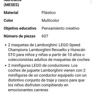 Lego Lamborghini Revuelto y Huracan STO - Img 123142300