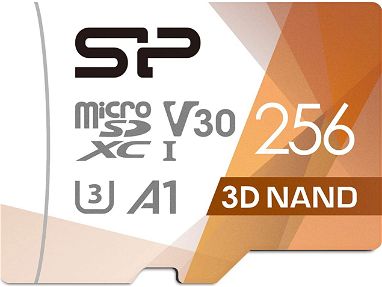 Microsd Silicon Power de 256gb SP Nueva sellada  27$ Whastapp +13054239430 - Img 31650844