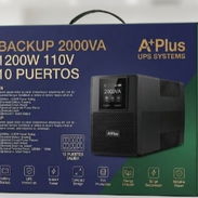 GARANTÍZA PROTECCIÓN TOTAL CON EL UPS BACKUP DE 2000VA 1200 WATTS 110V 10 CON DOBLE BATERÍA DE 12V 9AH NUEVO EN SU CAJA - Img 57158113