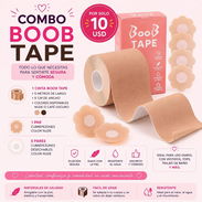 Body Tape Boop Tape Cinta Levanta Busto Cubrepezones Pezoneras Pesoneras Senos Levanta Pecho Combo Mujer - Img 57419515