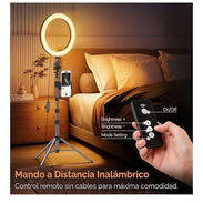 Aro de Luz LED Regulable de 10 pulgadas - Img 55778723