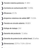 Panel solar de 540 watt Bifacial - Img 57061182