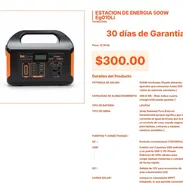 Estación de energía 500W que soluciona los cortes de luz hoy mismo pro VPT#-0126 - Img 55665868