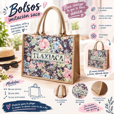 Bolsos imitación saco buena capacidad no tienen zipper  8 USD - 3/3