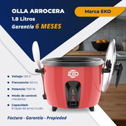 Olla Arrocera 1.8 L Roja - Img 53297257