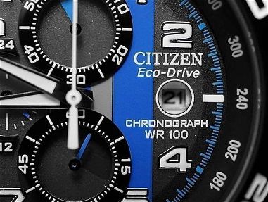 🔥Citizen Men's Eco-Drive Unstoppable Primo Chronograph Especial Edition.  ✅Caja de acero inoxidable IP negra. ✅Función - Img main-image-45714735