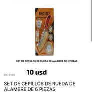 Set de cepillos de rueda de alambre de 6 piezas - Img 56834925