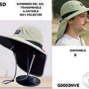 GORRA UNISEX VARIOS COLORES-VISERAS-SOMBRERO DE PLAYA - Img 51609448
