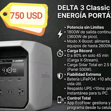 Ecoflow, panel solar y combos, somos de la Habana. Contactar al WhatsApp 51170866. - Img 119519589