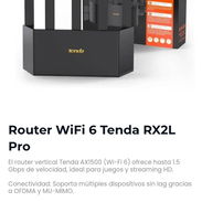 Router Wifi 6 Tenda RX2L Pro - Img 57533168