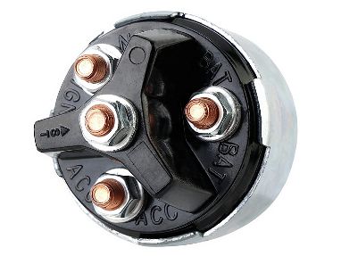 Interruptor de encendido universal, interruptor de encendido de 4 posiciones con llave, 12 V, Acc/apagado/IGN/arranque - Img 40126617
