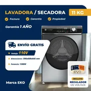 Lavadora / Secadora 11kg Eko (incluye regulador de voltaje) - Img 56734425