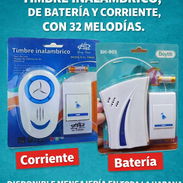 o cup,mlc, euro ⭐⭐____Timbre inalámbrico de bateria y de corriente_____5-46996-82 __nuevo a estrenar,,, - Img 53130547