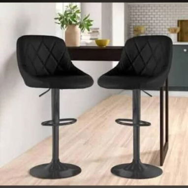 Silla giratoria baqueta de bar con base cromada nueva en su caja comunícate con Pedro - Img 126141383