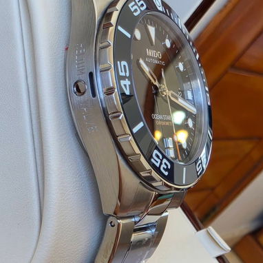 🔴 ¡ estreno ! 🔴 joya swiss made 🕰mido ocean star 600 chronometer automatico wr 600 metros,certificado cosc🇨🇭 - Img 121060913