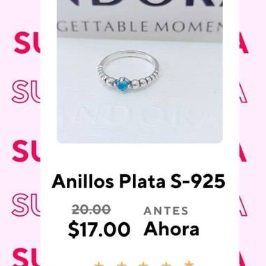 Variedad de anillos de plata super ofertas de rebajas calidad garantizada - Img 122808153