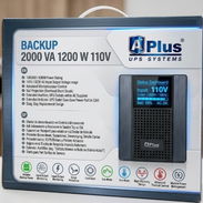 SIEMPRE SEGURO CON EL UPS BACKUP DE 2000VA 1200 W 110V NUEVO EN SU CAJA - Img 56869727