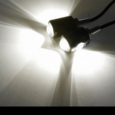 Tornillos para la chapa de su carro o moto con luz led ojo de angel espectaculares cero multas por luz de chapa. - Img 80720925