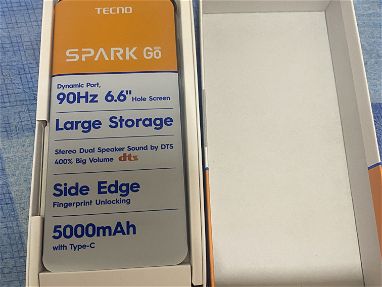 Tecno spark go 2024 de 6 con 64 sellados en la caja - Img 67068154